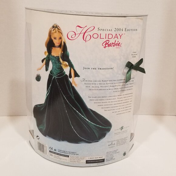 HOST PICK: Barbie, Special 2004 Edition Holiday Barbie, NIB - Picture 3 of 16